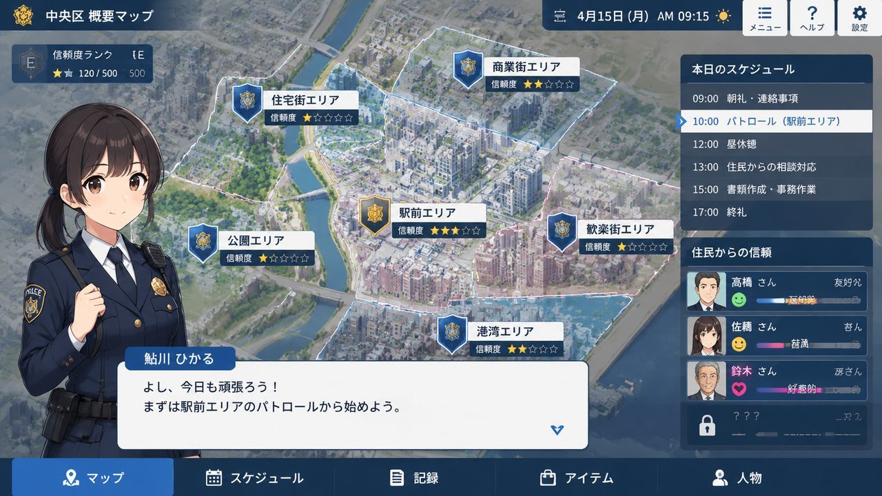 极道无赖EX 女警鮎川光 实机画面 页面配图 3