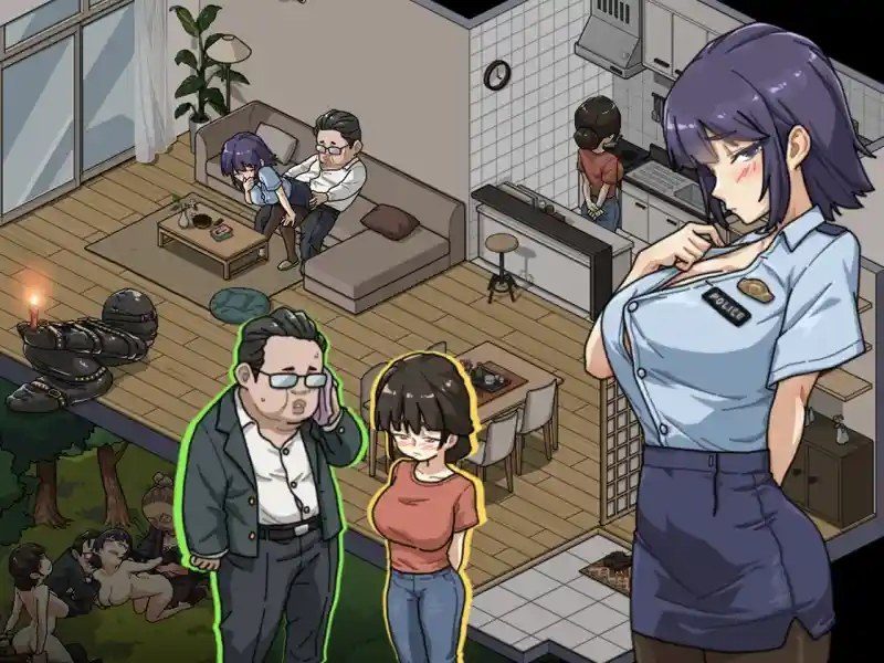 极道无赖EX 女警鮎川光 城市任务 实机截图 4