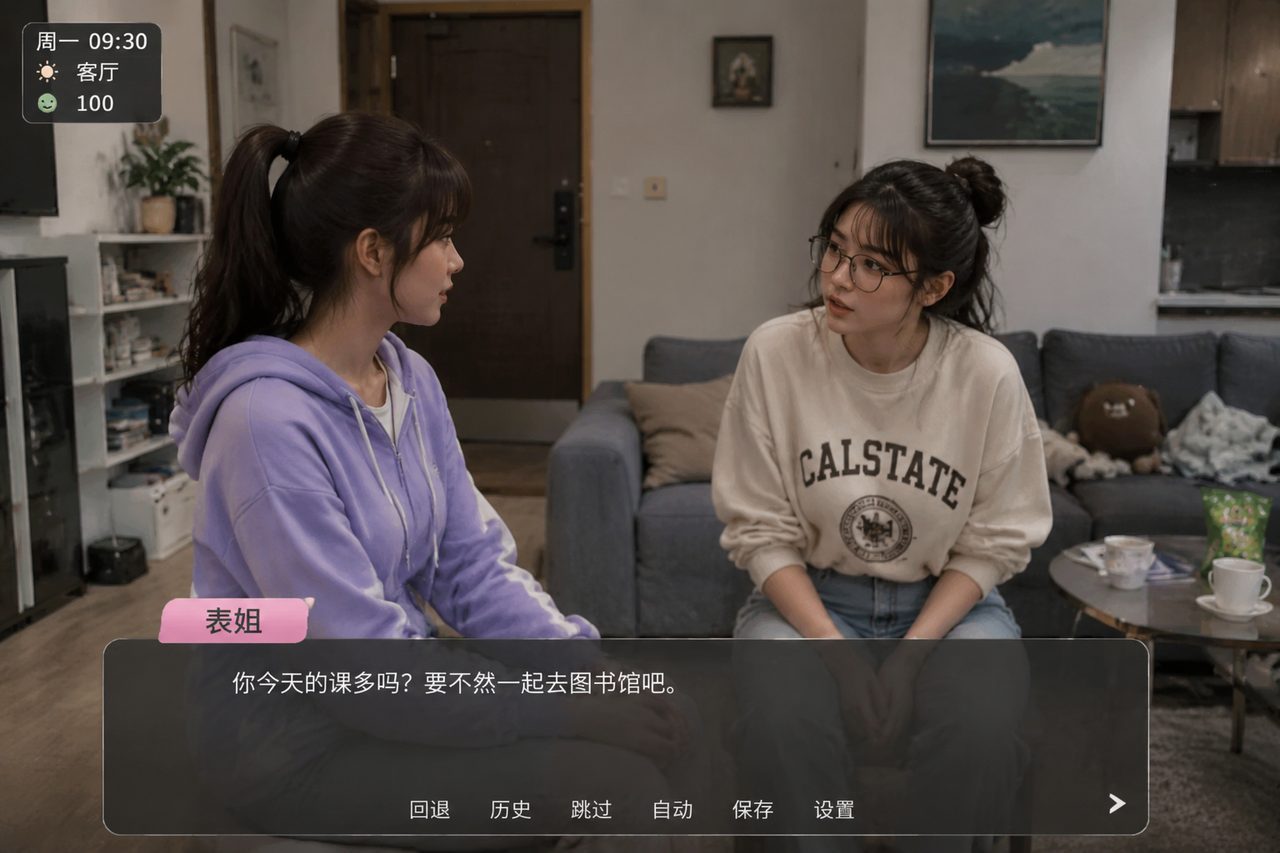 我的可爱表姐 剧情互动 场景图 2